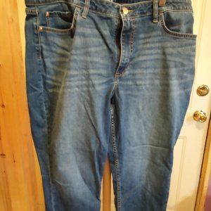 LEE RIDER MIDRISE JEAN CAPRI